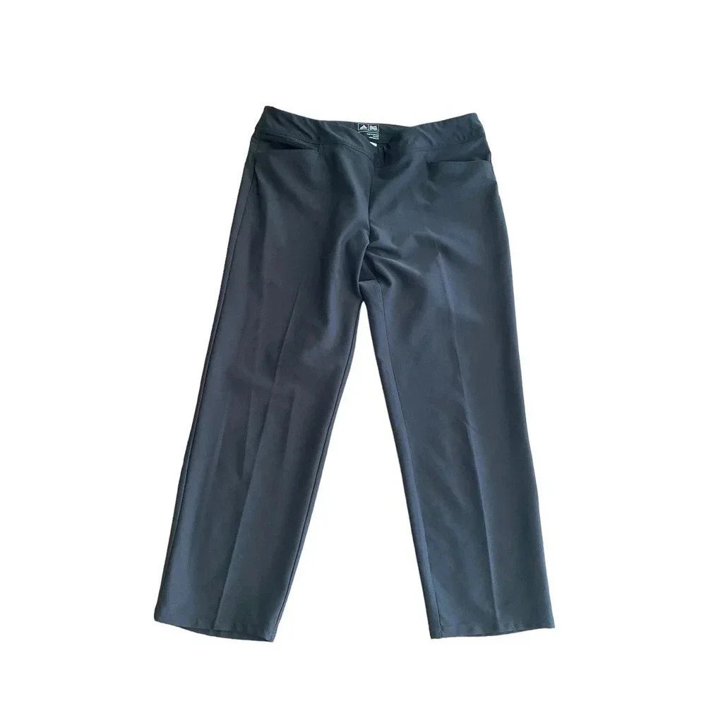 Adidas Men's Black Straight Leg Medium Wash Capri Pant Size Large